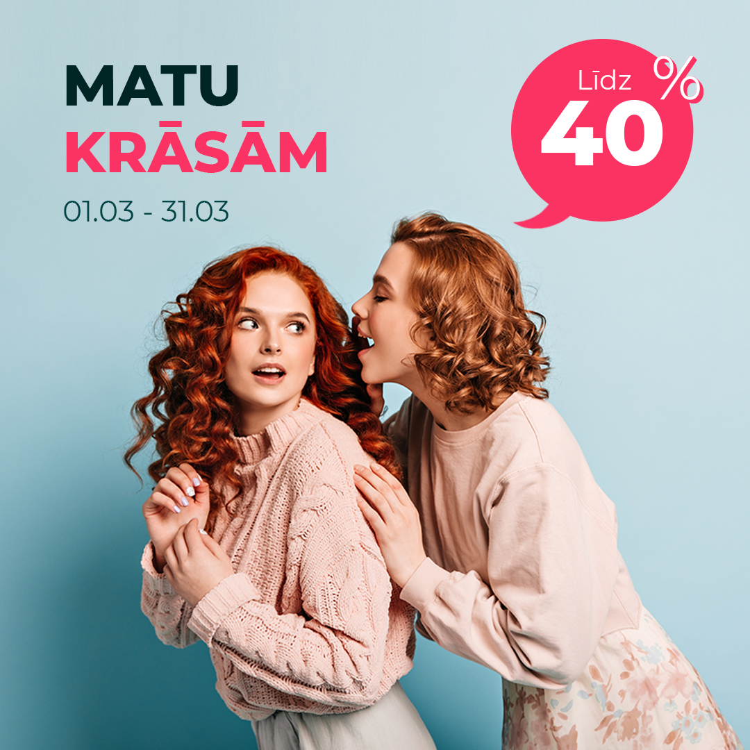 Marts-matu krāsām