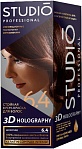 STUDIO 3D  krēm-krāsa matiem, Šokolāde, 6.4 , 50/50/15 ml